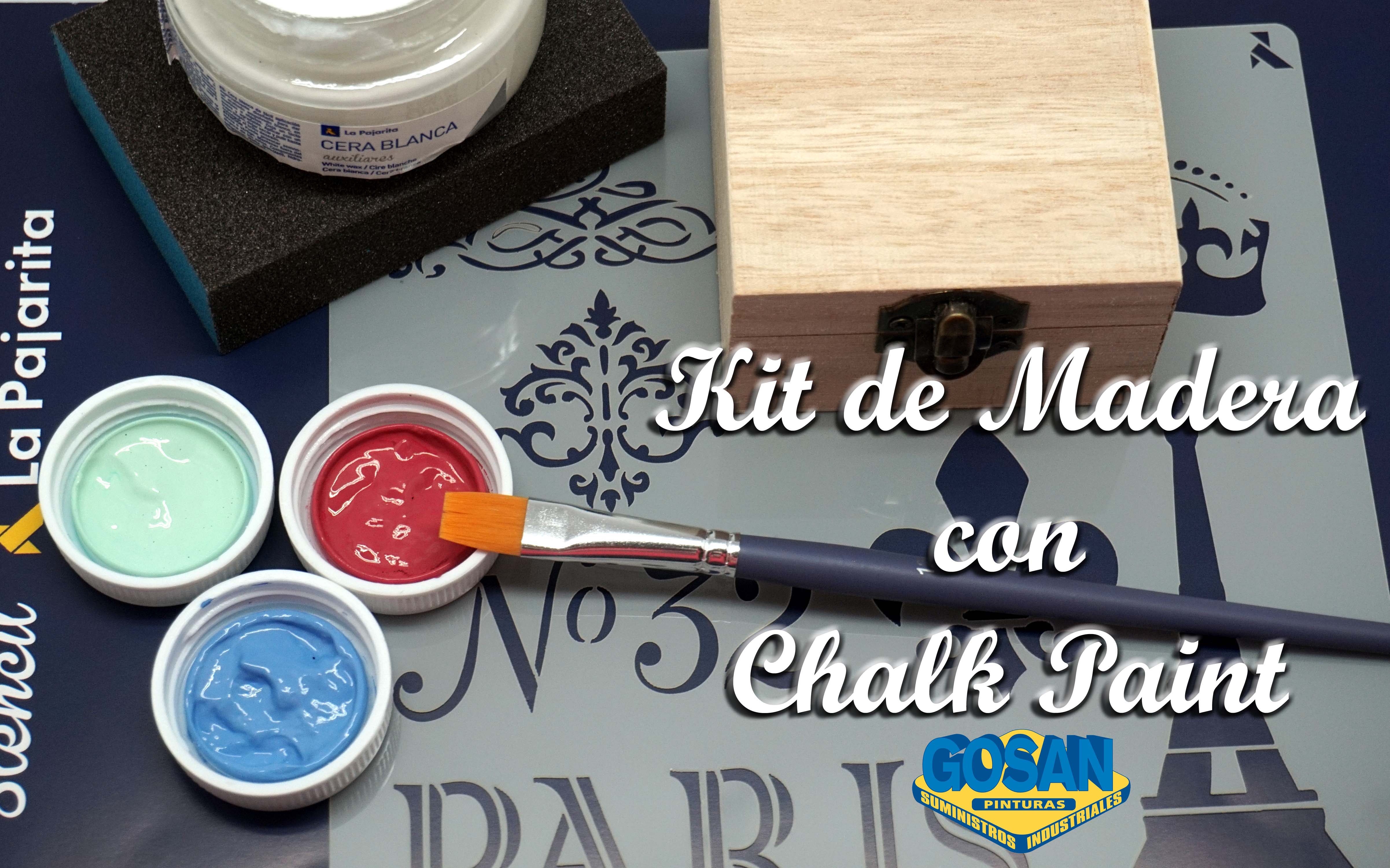 Kit de Madera con Chalk Paint