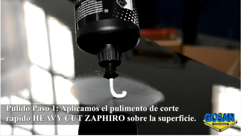 Videotutorial: Pulido de coche con Heavy Cut y Antihologramas Zaphiro