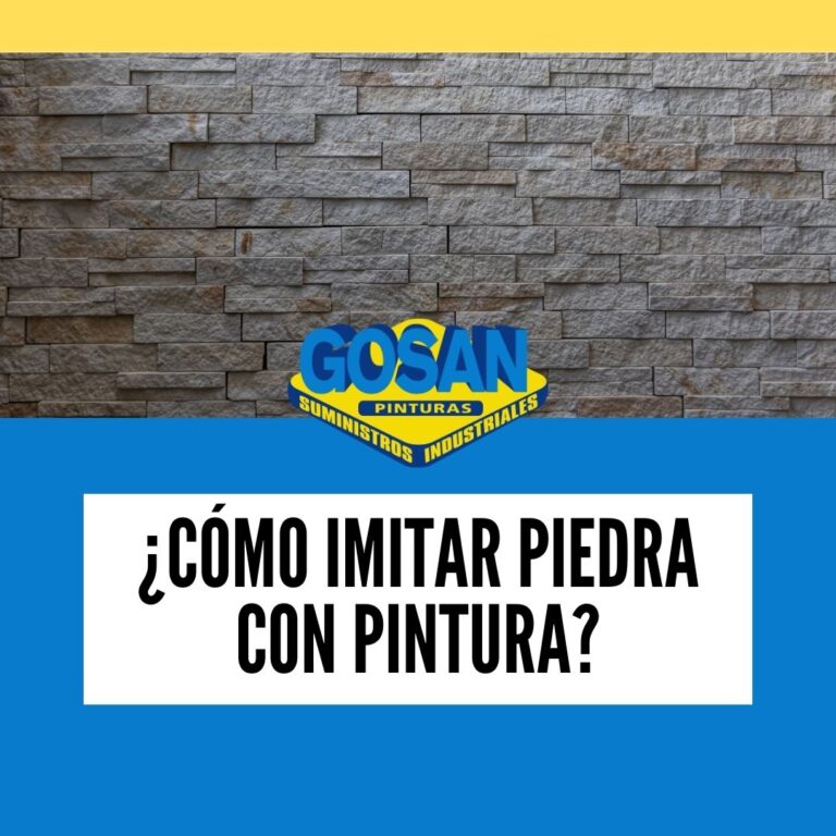 ¿Cómo imitar piedra con pintura?