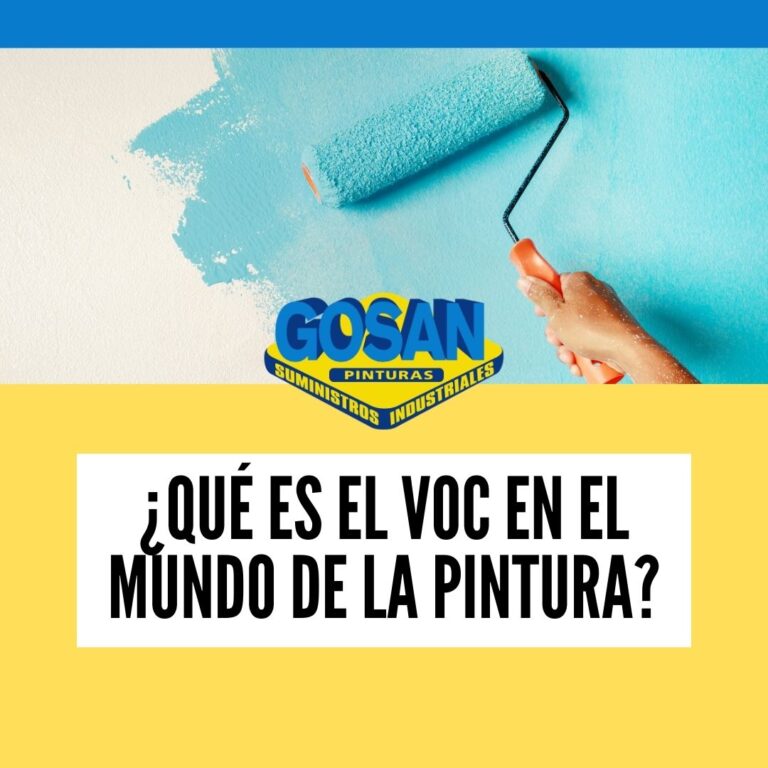 ¿Qué es el VOC en el mundo de la pintura?