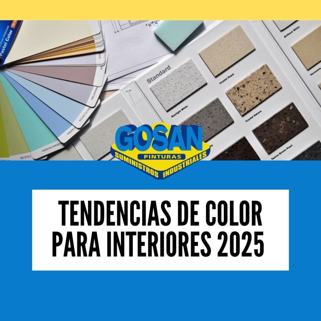 Tendencias de color para interiores en 2025