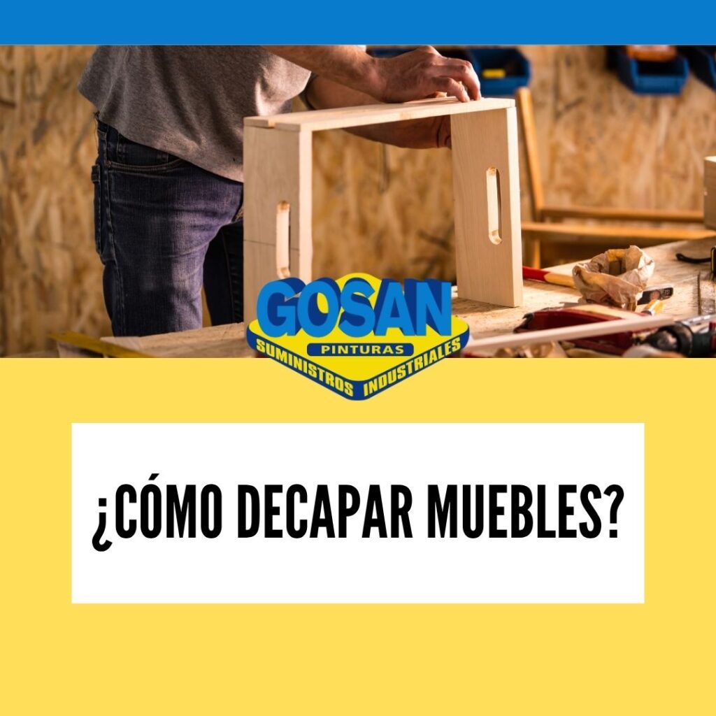 ¿Cómo decapar muebles?