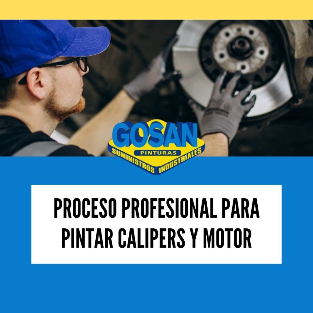 Cómo pintar pinzas de freno y motor: guía práctica.