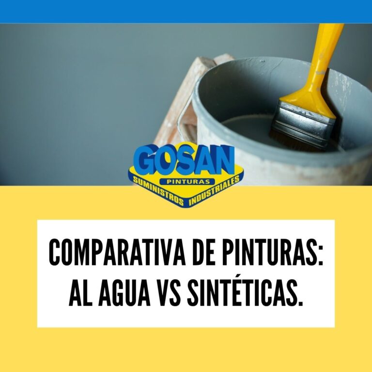 Comparativa de pinturas: al agua vs sintéticas, ¿Cuál es mejor para ti?